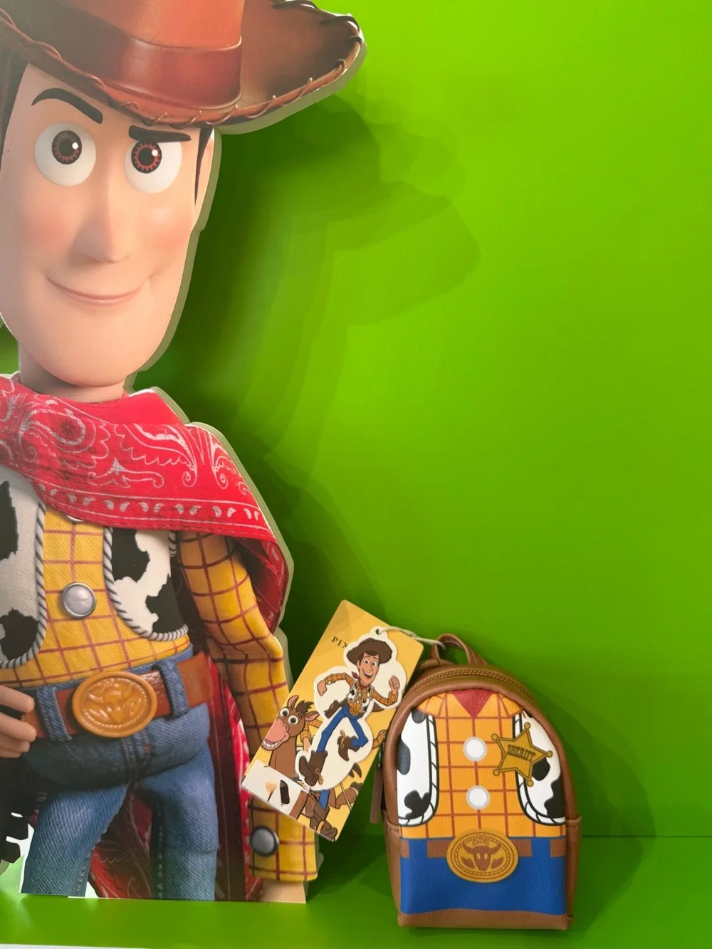 Disney Pixar Collection Backpack-Design Coin Purse(Woody)